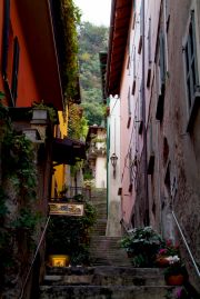 Varenna's narrow alleys