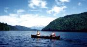 Canoeing on Clearwater Lake