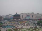 View from our Hotel. Xi'an the city was great.