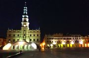 The Great Square at night