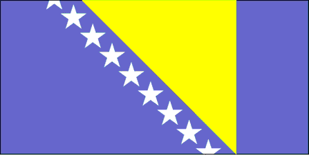 Flag of Bosnia - Herzegovina