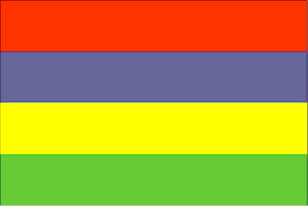 Flag of Mauritius