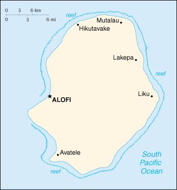 Map of Niue