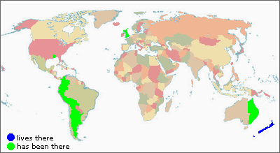 Travel map