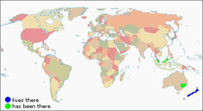 Travel map