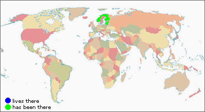 Travel map