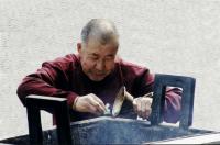 Monk in Lama Temple ctd