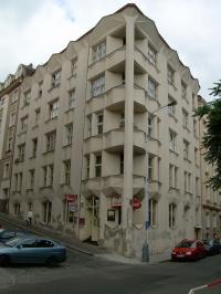 Cubist buildings in Vyšehrad