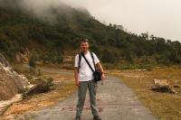 Climbing Sibayak volcano