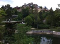 Jajce (BA) - lovely but scarred Medieval town with a fortress and a waterfall