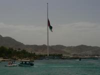 Aqaba - the coastal town which borders Israel