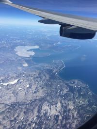 USA - Aerial shots of Lake Michigan