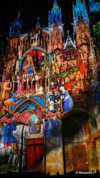Light Show at Rouen Cathedral