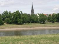 Elbe River in Summer