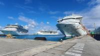 Ship's meeting on Barbados