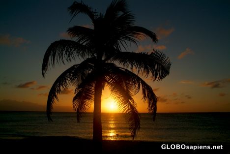 Postcard Aruba - the northern beach