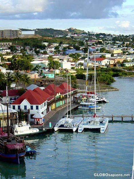 Postcard St. John Antiqua