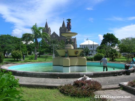 Postcard Main park