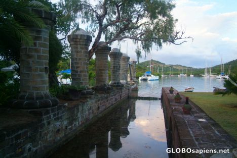 Postcard English Harbour Town (AG) - Nelson's Dockyard