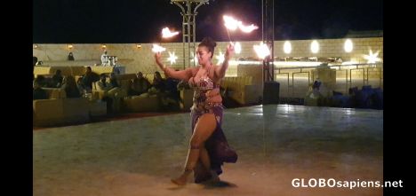 Postcard Belly dance