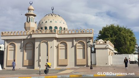 Postcard Mosque in Al Ain