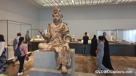 Postcard Buddha from the exhibition