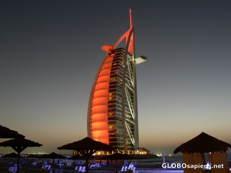 Evening at the Burj