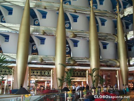 Postcard burj el Arab hotel