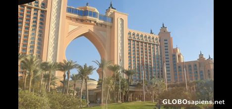 Postcard Atlantis hotel