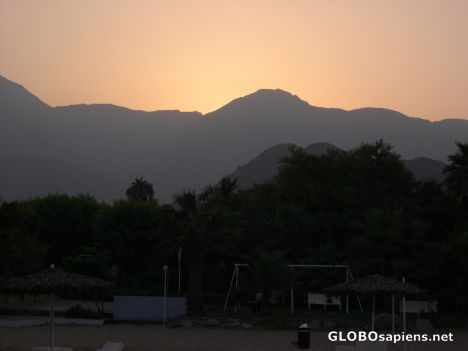 Postcard Mountain Sunset