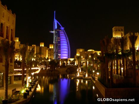 Postcard View of Burj al Arab