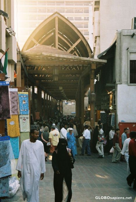 Postcard Gold Souq