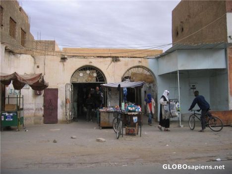 Postcard Tamanrasset Market