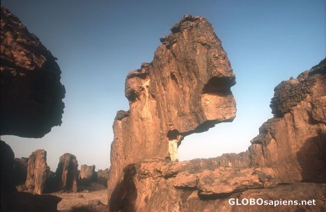 Postcard Balancing Rock