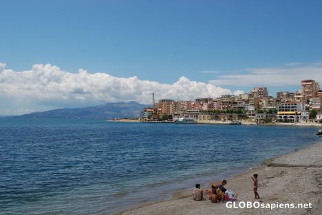 Beach in Saranda