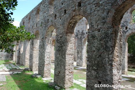 Postcard Basilica in Butrint