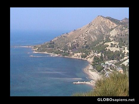 Postcard Albanian shores