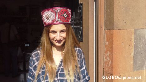 Postcard Armenian hat