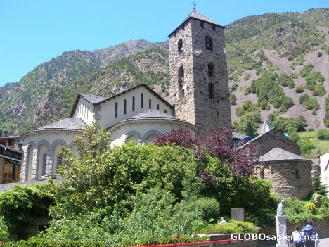 Postcard San Esteban Church closer