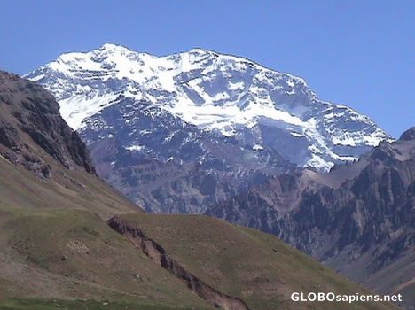 Postcard Mount Aconcagua