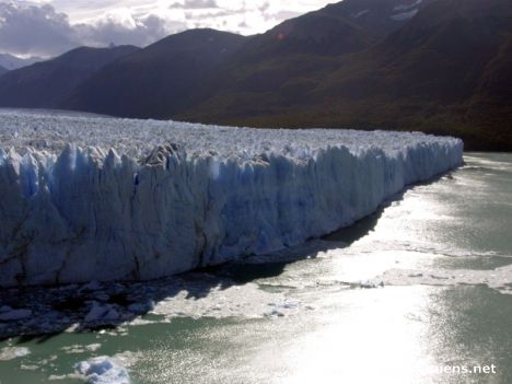 Postcard Perito Moreno Glacier sunset 01