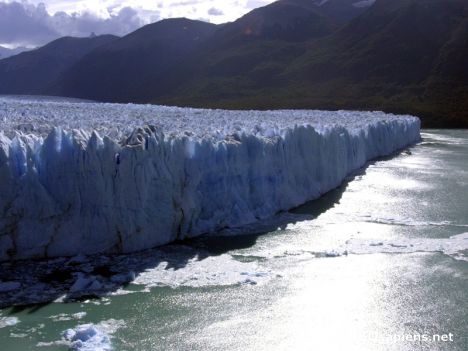 Postcard Perito Moreno Glacier sunset 02