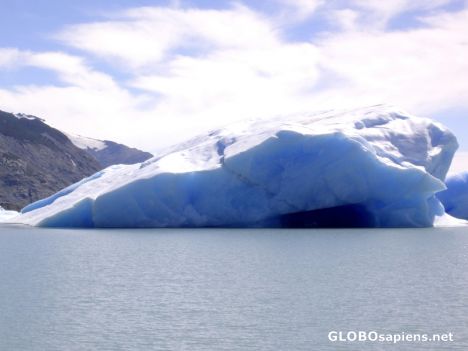 Postcard Iceberg from Upsala glaciar 03
