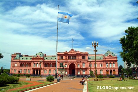 Postcard Casa Rosada