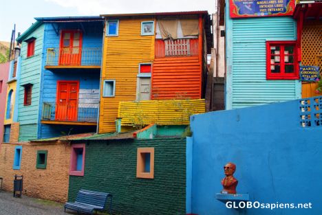 Postcard La Boca - my first picture