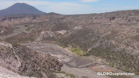 Postcard Canyon of Rio Diamante