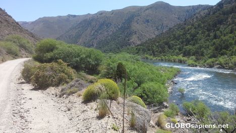 Postcard Alumine River gorge