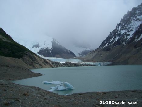 Postcard grande glacier