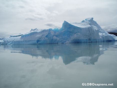 Postcard ice berges
