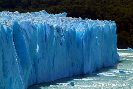 Postcard Perito Moreno - head